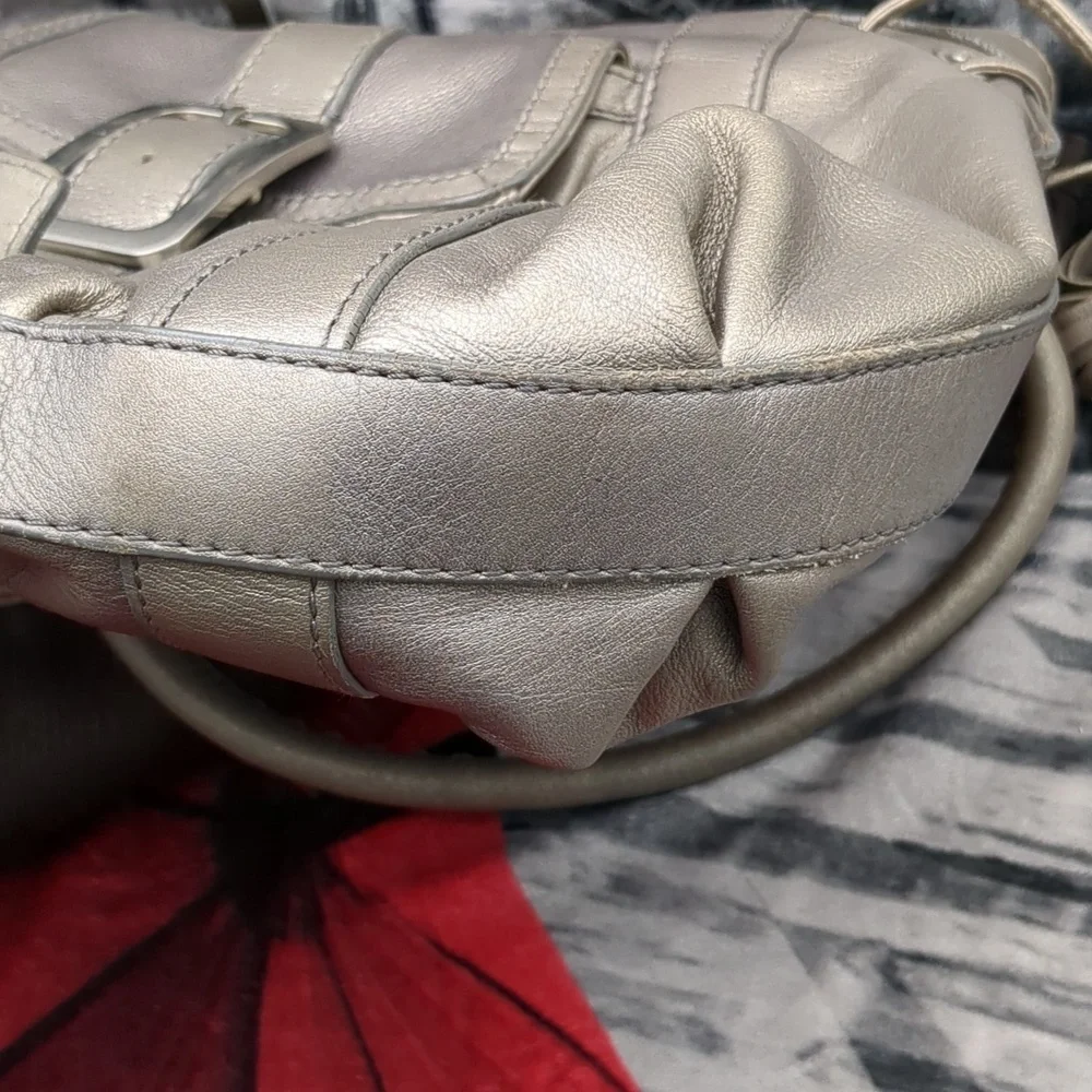 Cole Haan silver bag